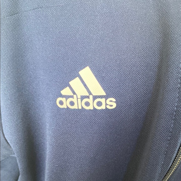 Adidas Navy Blue Track Jacket youth - Picture 2 of 7
